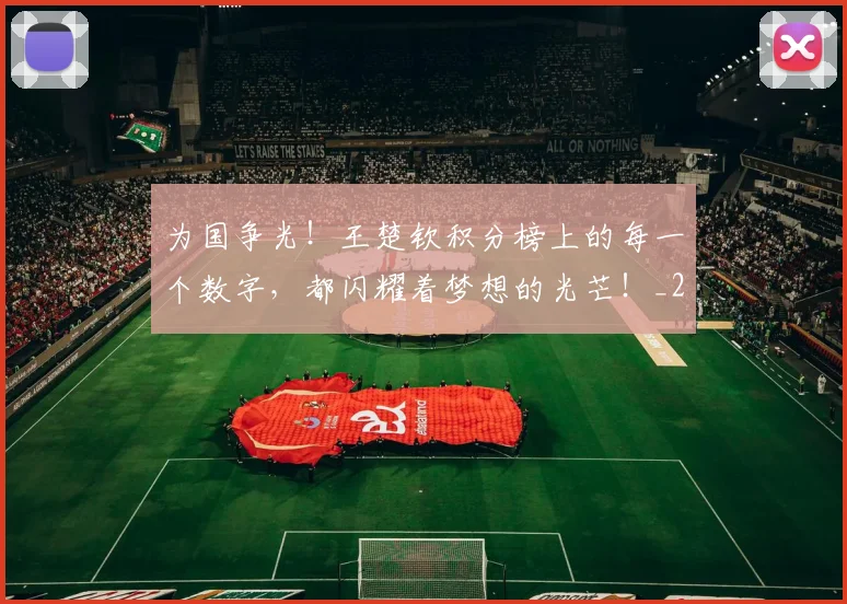 为国争光！王楚钦积分榜上的每一个数字，都闪耀着梦想的光芒！_20260703212056